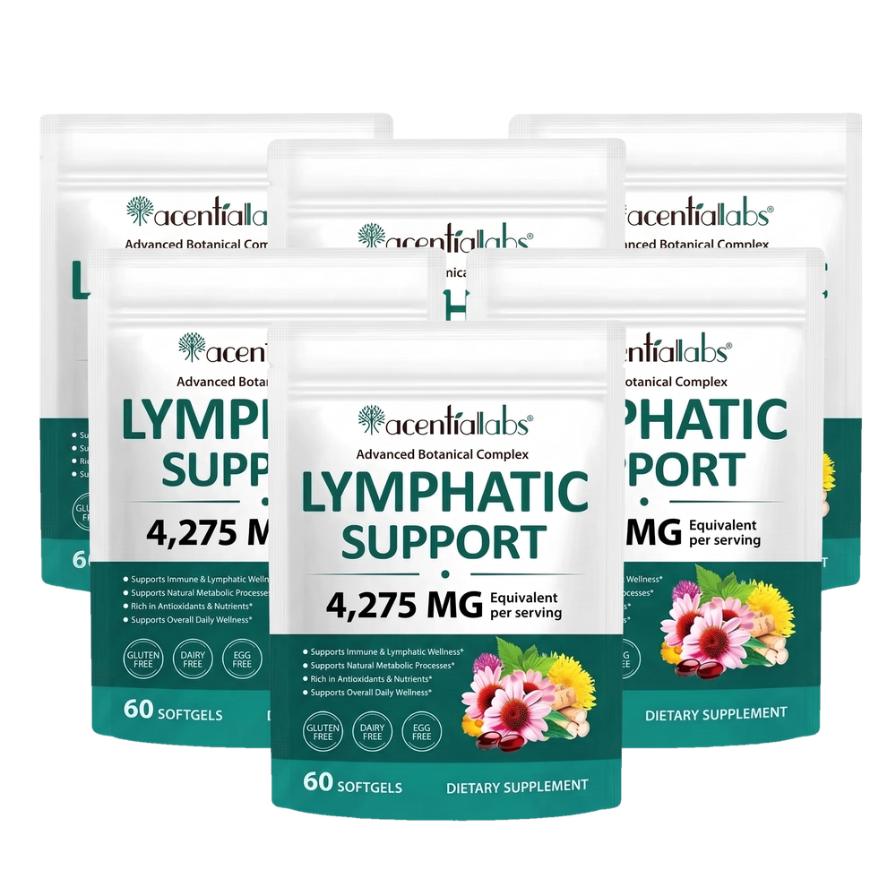 6 Nurovita Lymphatic Support pouches